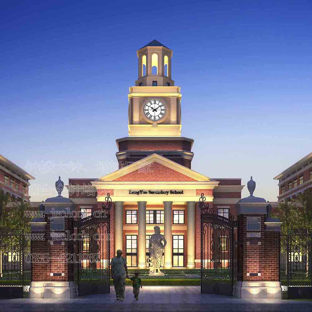 鐘樓大鐘、塔鐘設(shè)計(jì)公司-煙臺(tái)金針?biāo)娪邢薰緲s譽(yù)出品